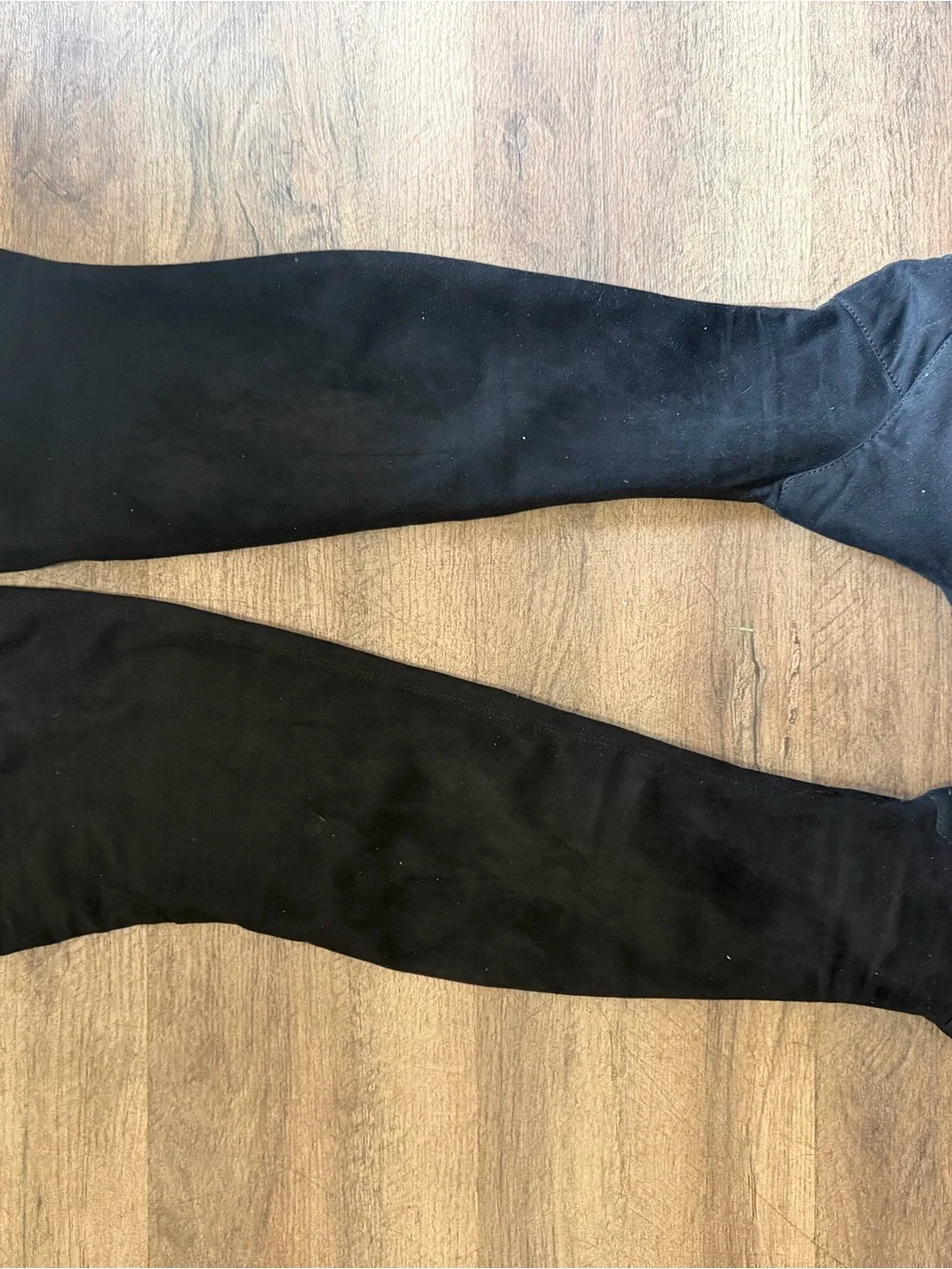 Steve Madden Black Suede High Shaft Boots